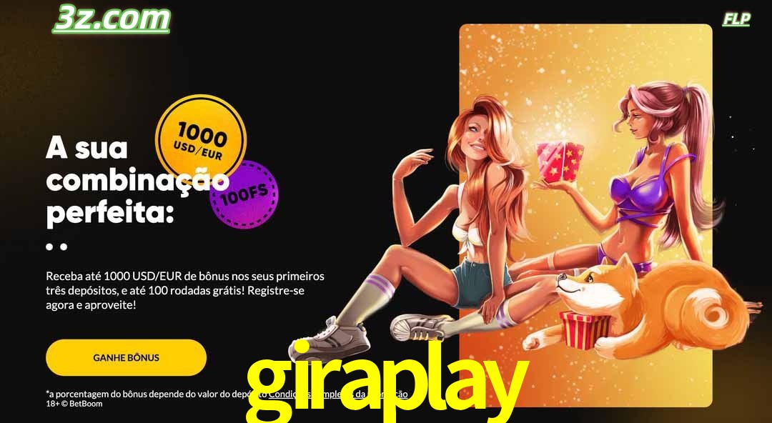 giraplay cassino online Brasil com promoção especial de depósito e jackpots