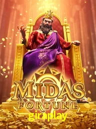 giraplay Midas Fortune - slot game inspirado no rei Midas, disponível no casino online do Brasil