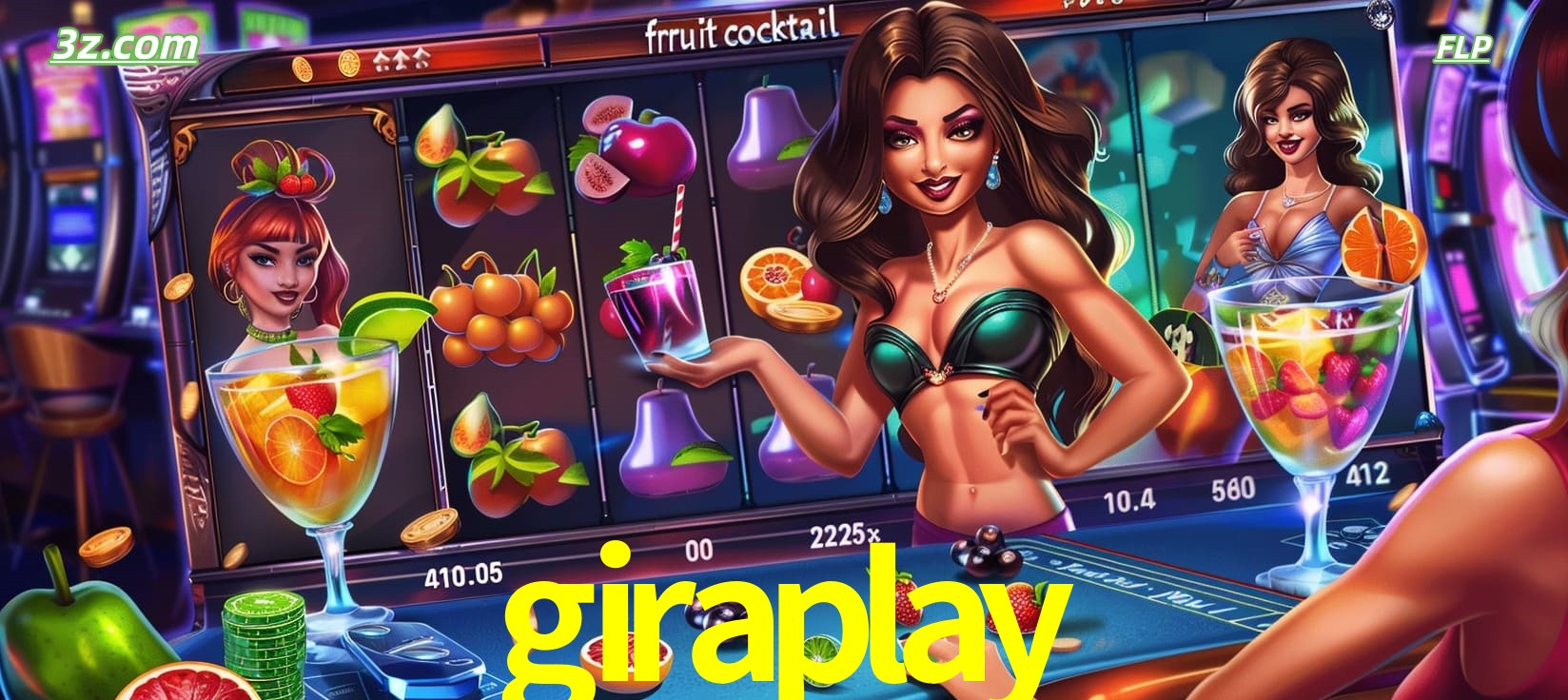 Cassino online giraplay Brasil com slot Fruit Cocktail divertido