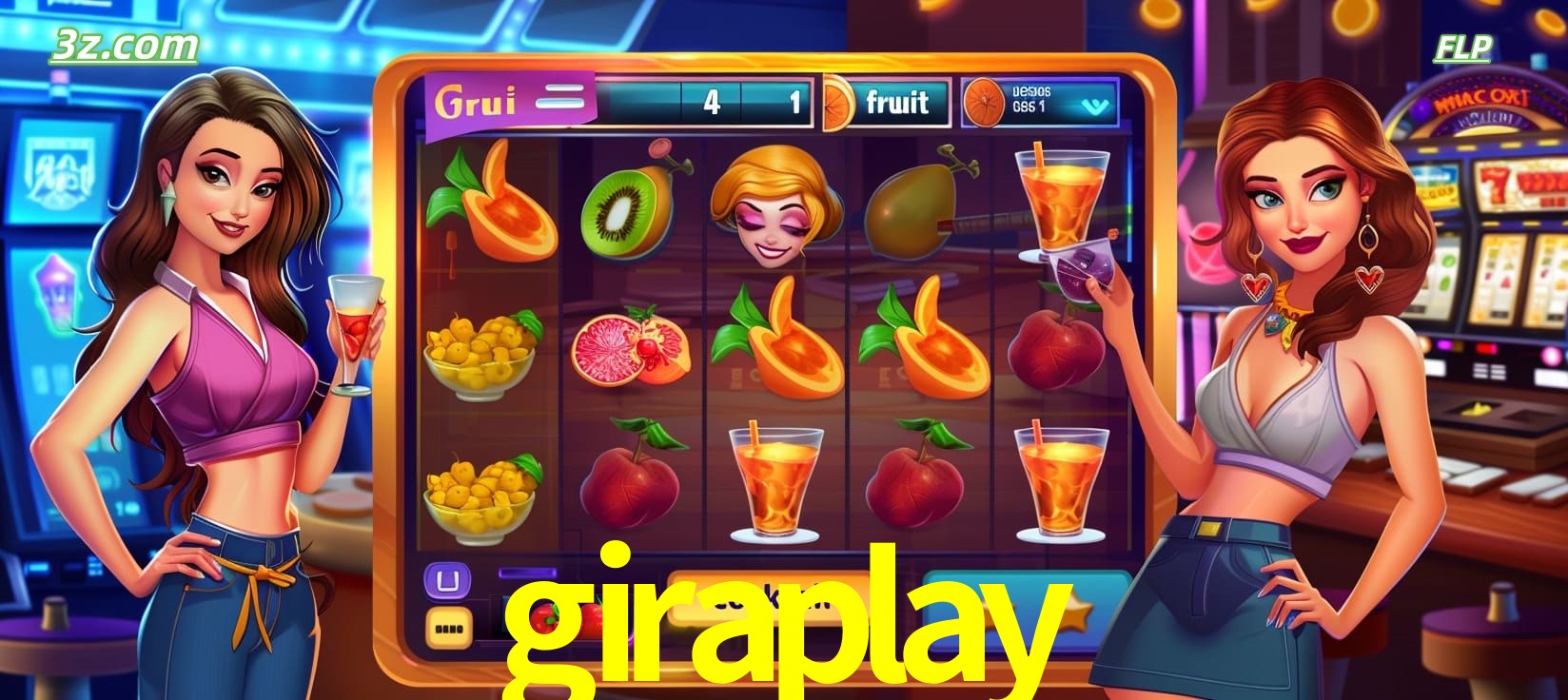 giraplay cassino online com caça-níqueis de frutas e coquetéis coloridos