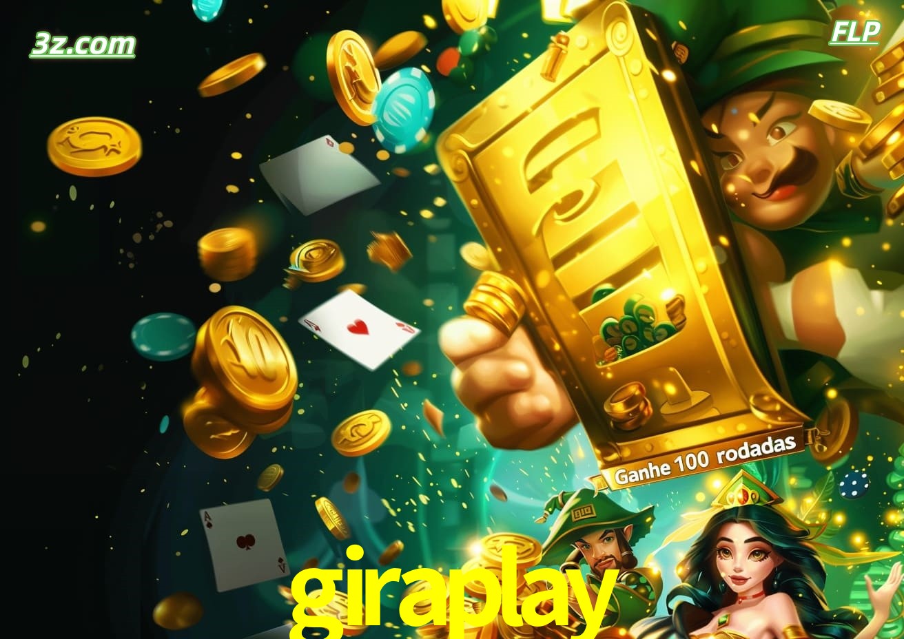 Cassino online giraplay Brasil com caça-níqueis e bônus de 100 rodadas grátis