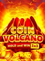 Jogue Coin Volcano slot 3x3 no giraplay e ganhe grandes recompensas